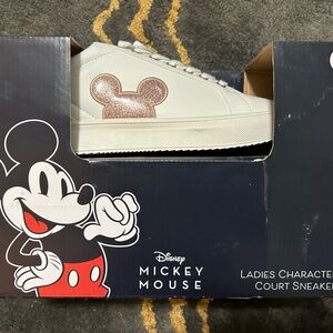 SOLD OUT Aldi Disney Rose Gold Mickey Tennis Shoe size 8